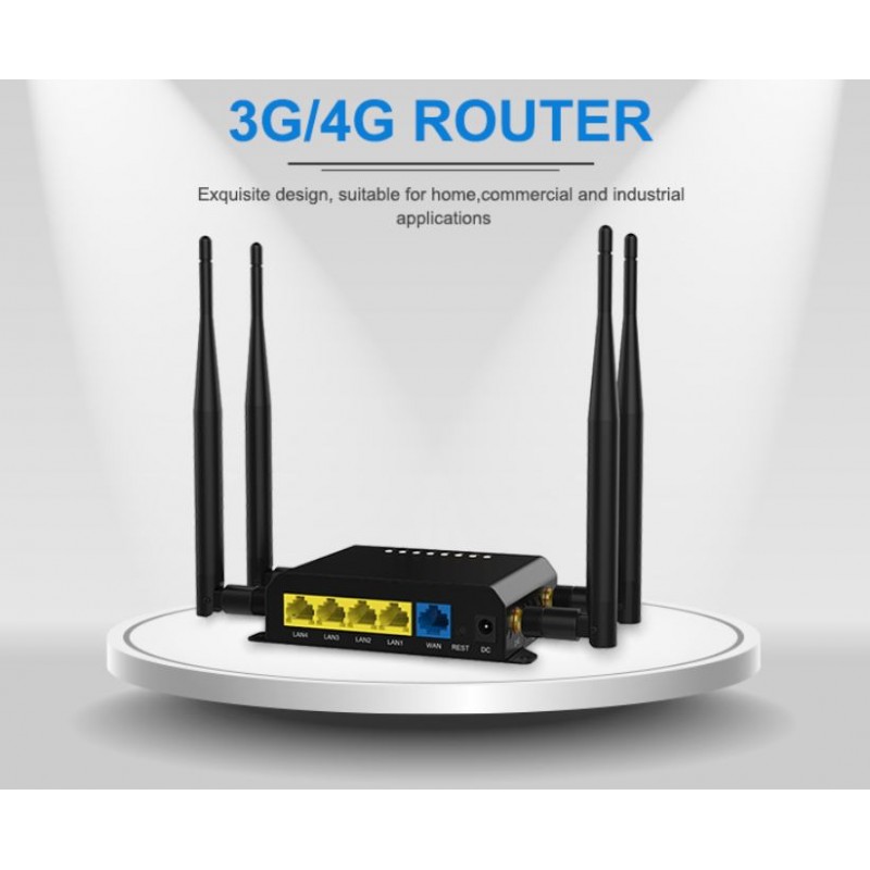 UNIVERSAL 3G / 4G WIFI ROUTER FOR ALL NETWORKS , ATM MACHINES AND CCTV CAMERAS