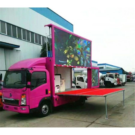 MOBILE STAGE LED ADVERTISING / CAMPAIGN TRUCK