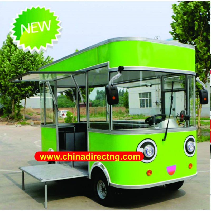 ELECTRIC MULTI-FUNCTIONAL MOBILE FAST FOOD CAR. ICE CREAM CART